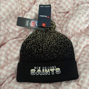 Fanatics Black and Gold New Orleans Saints Beanie